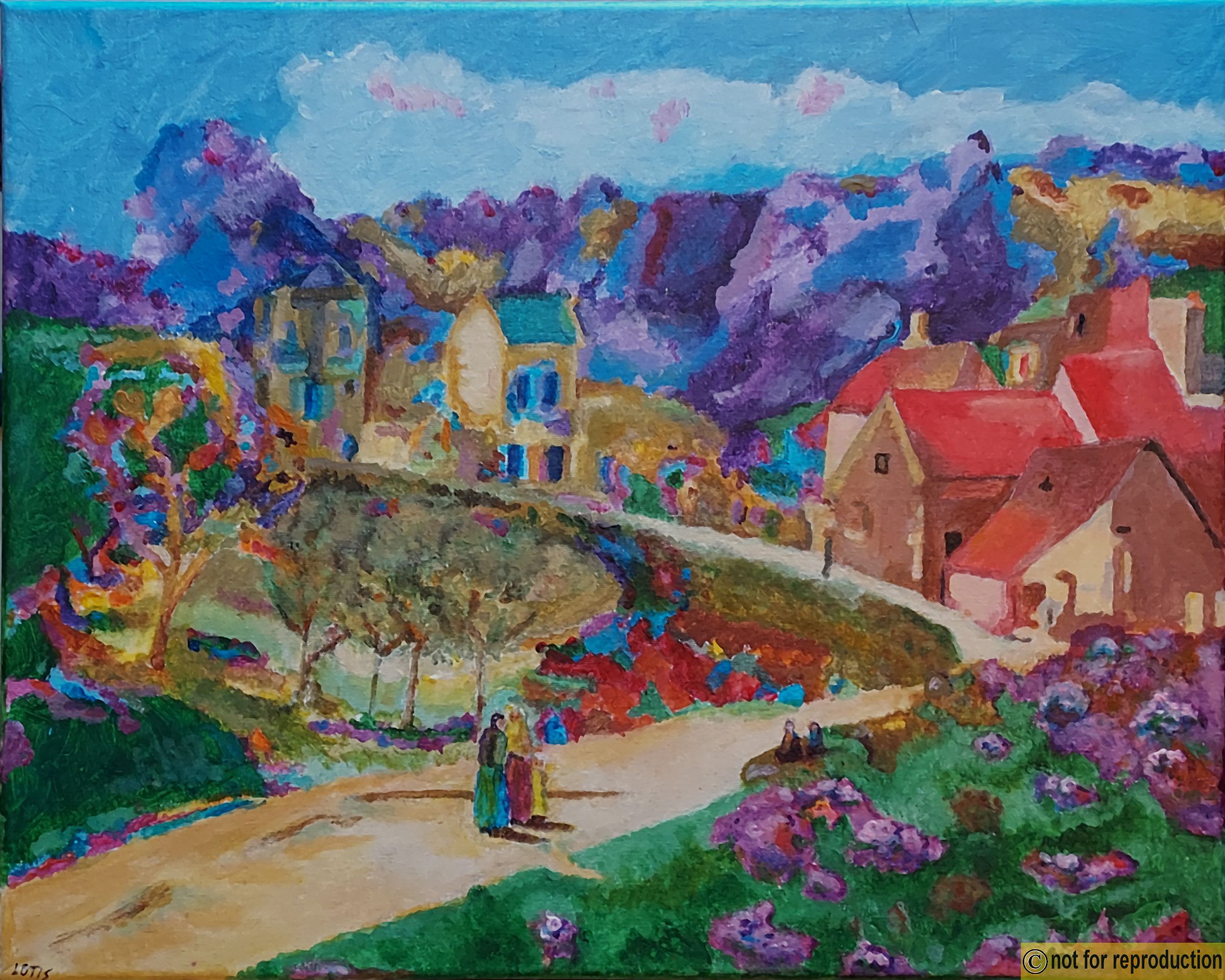 Click to Enlarge-Esc to Close ArtWork1/Artwork/ArtworktoLDAsite/Village Acr Fauvist 2.jpg